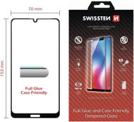 Swissten 3D Full Glue für Huawei Y7 2019 schwarz - Schutzglas