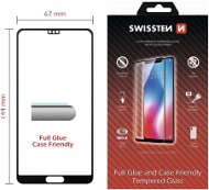 Swissten 3D Full Glue pro Huawei P20 černé  - Glass Screen Protector