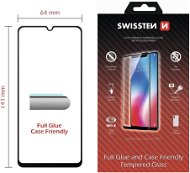 Üvegfólia Swissten Full Glue Samsung A202 Galaxy A20e 3D üvegfólia - fekete - Ochranné sklo
