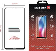 Swissten 3D Full Glue na Huawei P20 Lite čierne - Ochranné sklo