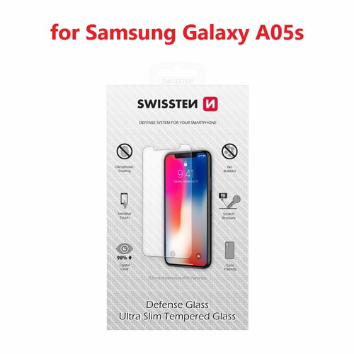 Swissten for Samsung Galaxy A05s - Glass Screen Protector - Main image