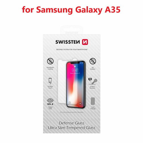 Swissten for Samsung Galaxy A35 5G - Glass Screen Protector - Main image