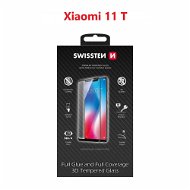 Swissten Full Glue Xiaomi 11 T 3D üvegfólia - fekete - Üvegfólia