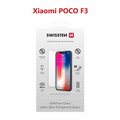 Swissten pro Xiaomi Poco F3 - Glass Screen Protector - Main image