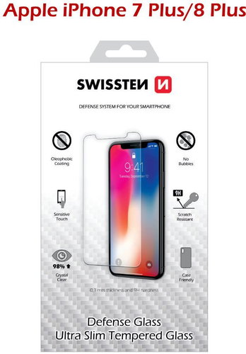 Swissten pro iPhone 7 Plus/8 Plus - Glass Screen Protector - Main image