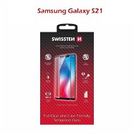 Swissten Case Friendly Samsung Galaxy S21 fekete - Üvegfólia