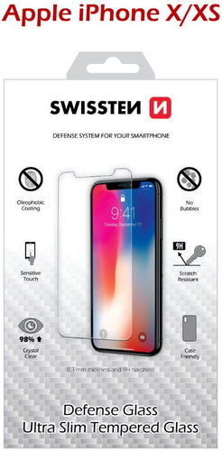 Swissten pro iPhone X/XS - Glass Screen Protector - Main image