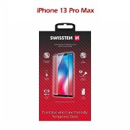 Swissten Case Friendly für Apple iPhone 13 Pro Max - schwarz - Schutzglas
