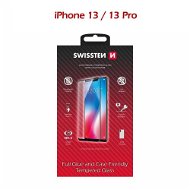 Swissten Case Friendly für Apple iPhone 13 / 13 Pro - schwarz - Schutzglas