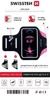 Mobiltelefon tok Swissten Armband 6,0" rózsaszín tok - Pouzdro na mobil