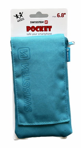 Swissten Pocket 6.8" blue - Phone Case - Main image