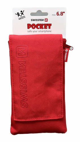 Swissten Pocket 6.8" red - Phone Case - Main image