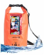 Swissten Waterproof vodotěsné pouzdro oranžové (10L) - Pouzdro na mobil