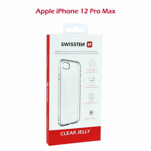 Swissten Clear Jelly für Apple iPhone 12 Pro Max - Handyhülle - Hauptbild