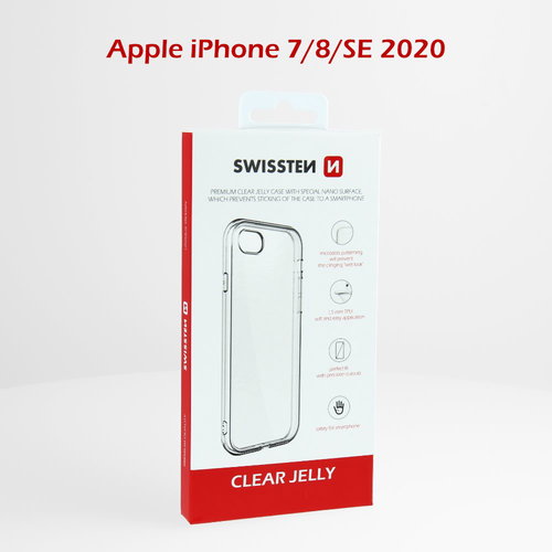 Swissten Clear Jelly for Apple iPhone 7/8/SE 2020 - Phone Cover - Main image