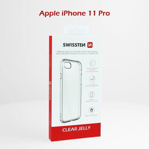 Swissten Clear Jelly for Apple iPhone 11 PRO - Phone Cover - Main image