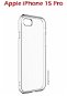  Swissten Clear Jelly pro Apple iPhone 15 Pro transparentní - Phone Cover