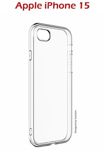 Swissten Clear Jelly for Apple iPhone 15 transparent - Phone Cover - Main image