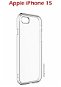 Swissten Clear Jelly pre Apple iPhone 15 transparentný - Kryt na mobil