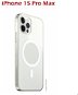 Swissten Clear Jelly MagStick Apple iPhone 15 Ultra átlátszó tok - Telefon tok