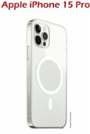 Swissten Clear Jelly MagStick pro Apple iPhone 15 Pro /  transparentní - Kryt na mobil