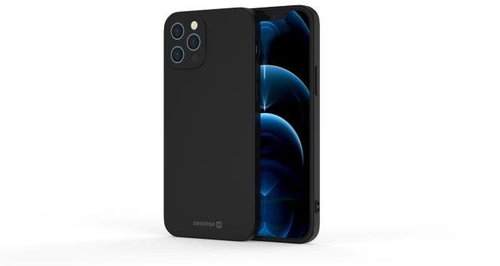 Swissten Soft Joy für Apple iPhone 12 Pro schwarz - Handyhülle - Hauptbild