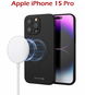 Swissten Soft Joy MagStick iPhone 15 Pro fekete tok - Telefon tok