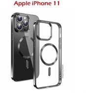 Swissten Clear Jelly MagStick Metallic pro iPhone 11 černé - Phone Cover