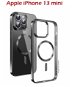 Phone Cover Swissten Clear Jelly MagStick Metallic pro iPhone 13 mini černé - Kryt na mobil