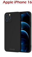 Swissten Soft Joy for Apple iPhone 16 black - Phone Cover