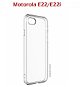 Swissten Clear Jelly pro Motorola E22i/E22 transparentní - Phone Cover