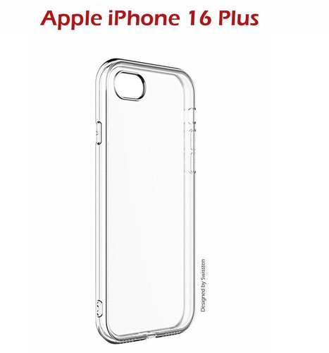 Swissten Clear Jelly for iPhone 16 Plus transparent - Phone Cover - Main image
