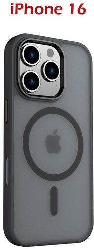 Swissten MagStick Flex for iPhone 16 black - Phone Cover - Main image