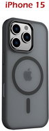 Swissten MagStick Flex for iPhone 15 black - Phone Cover