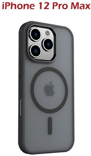 Swissten MagStick Flex for iPhone 12 Pro Max black - Phone Cover - Main image
