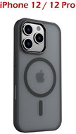 Swissten MagStick Flex for iPhone 12 / 12 Pro black - Phone Cover