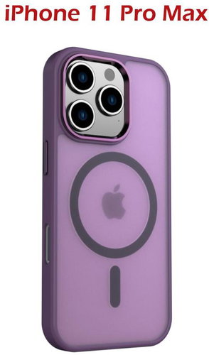 Swissten MagStick Flex iPhone 11 Pro Max lila tok - Telefon tok - Fő fotó