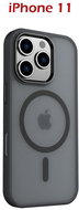 Swissten MagStick Flex for iPhone 11 black - Phone Cover