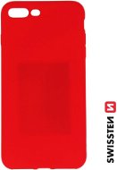 Telefon tok Swissten Soft Joy Apple iPhone 7 Plus piros tok - Kryt na mobil