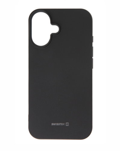 Swissten Soft Joy für Apple iPhone 16e schwarz - Handyhülle - Hauptbild