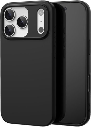 Swissten Soft Joy Apple iPhone 17 Pro Max fekete tok - Telefon tok - Fő fotó
