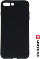 Swissten Soft Joy for Apple iPhone 7 Plus Black - Phone Cover