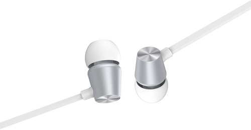 Swissten Earbuds Dynamic YS500, Silver/White - Headphones - Main image