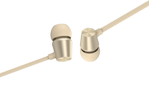 Swissten Earbuds Dynamic YS500, Gold - Headphones - Main image