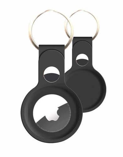 Swissten AirTag Key Ring, Black Main image Swissten AirTag Key Ring, Black - AirTag Key Ring - Main image