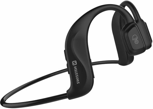 Swissten Bone Conduction Bluetooth, Black - Wireless Headphones - Main image