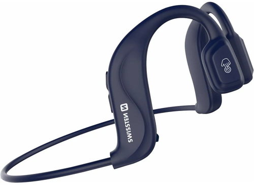Swissten Bone Conduction Bluetooth, Blue - Wireless Headphones - Main image