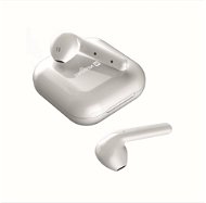 Swissten Flypods Bluetooth TWS fülhallgató - fehér - Vezeték nélküli fül-/fejhallgató