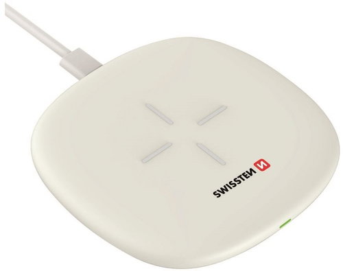 Swissten Wireless Charger 10W White - Wireless Charger - Main image