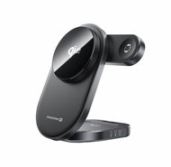 Swissten MagBase Foldable Qi2 3in1 Wireless Charger Black - Wireless Charger